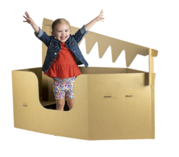 Cardboard Boat