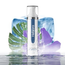 After shave care and moisturizing cream with hydrating ingredients.