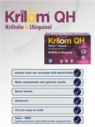 Krilom QH | Krillolie og ubiquinol kosttilskud