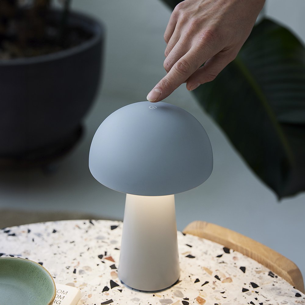 BORDLAMPE MOVE ME LYSEGRÅ