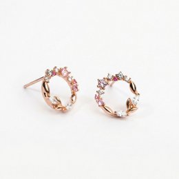 Juliette earrings - Rose Gold