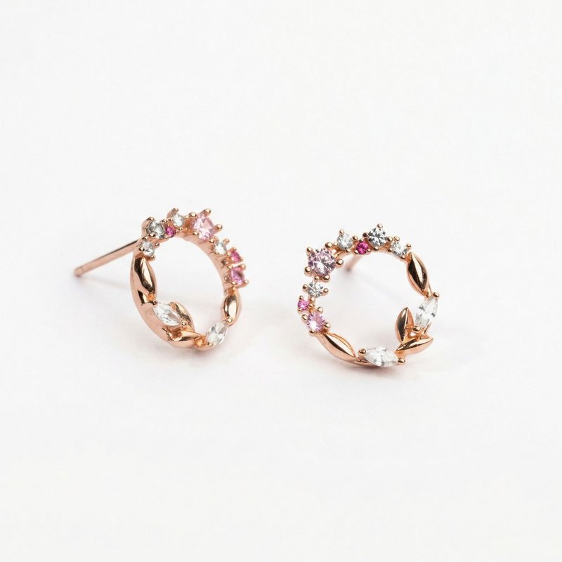 Juliette earrings - Rose Gold