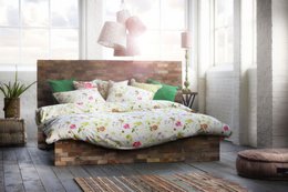 Poszwa na kołdrę 100% bawełna – Fleur na całej powierzchni