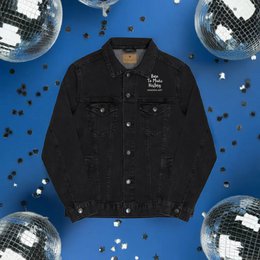 Denim jacket The Rebel Girl in Me will Never Die Unisex denim jacket