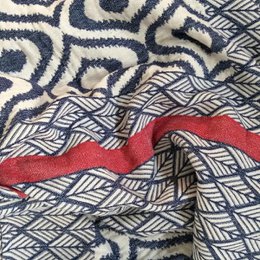 Jacquard Hamam Plaid 'May' 170x130 cm