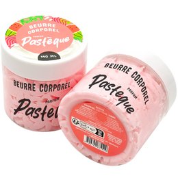 Gebaute Körperbutter - 190 ml - Wassermelonenduft - Französischer Trend