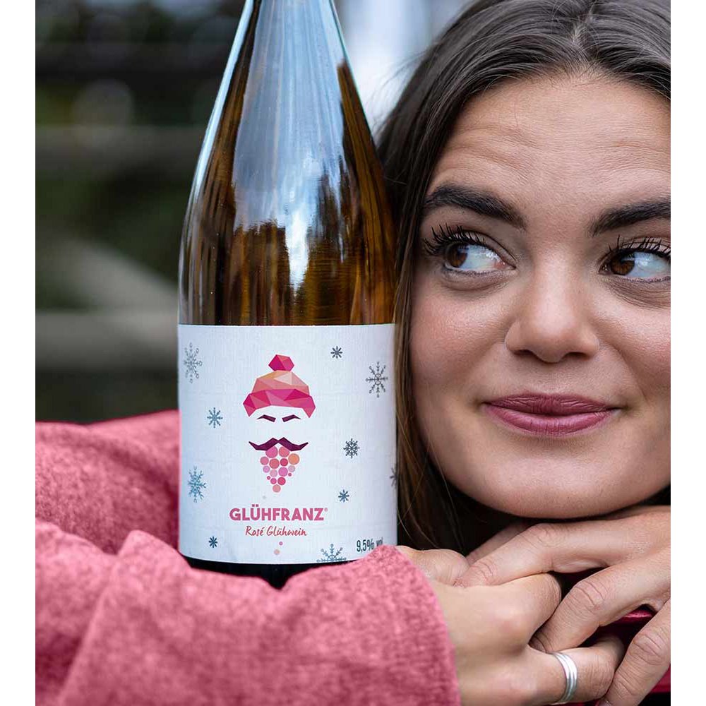 Glühmfranz Rosé Vino mullido 1L