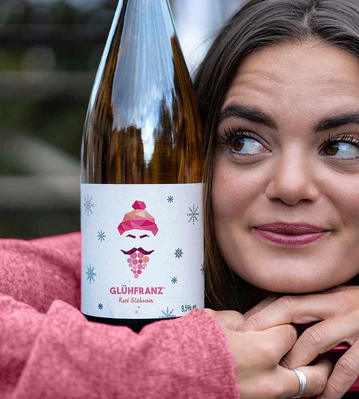 Glühmfranz Rosé Vino mullido 1L