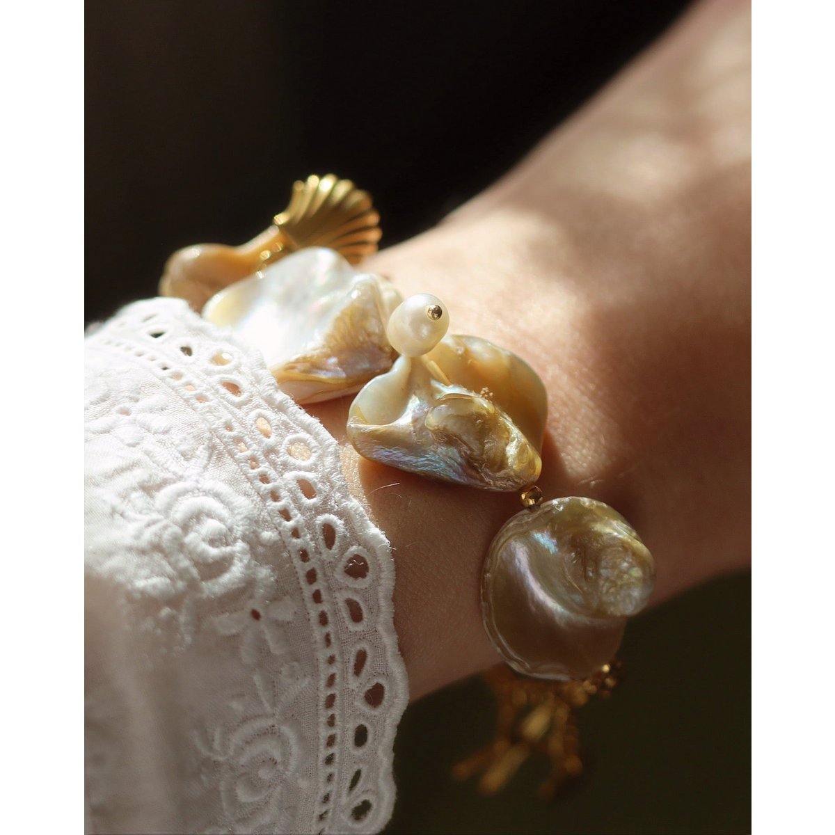 Dawid - Pulsera Nácar Nácar