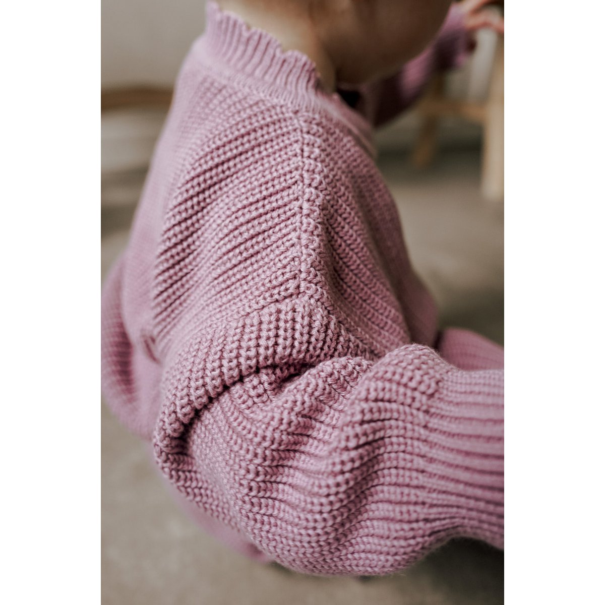 Knit Girls Set – Dusty Mauve