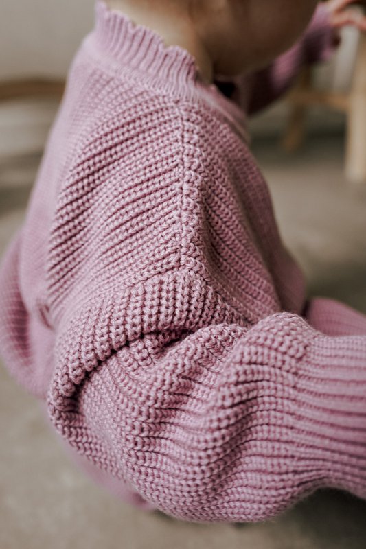 Dziewczęcy zestaw dla dziewczynki – Dusty Mauve