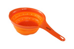 Camry CR 6712o Foldable Silicone Colander, Orange, Multi-Colour, One Size
