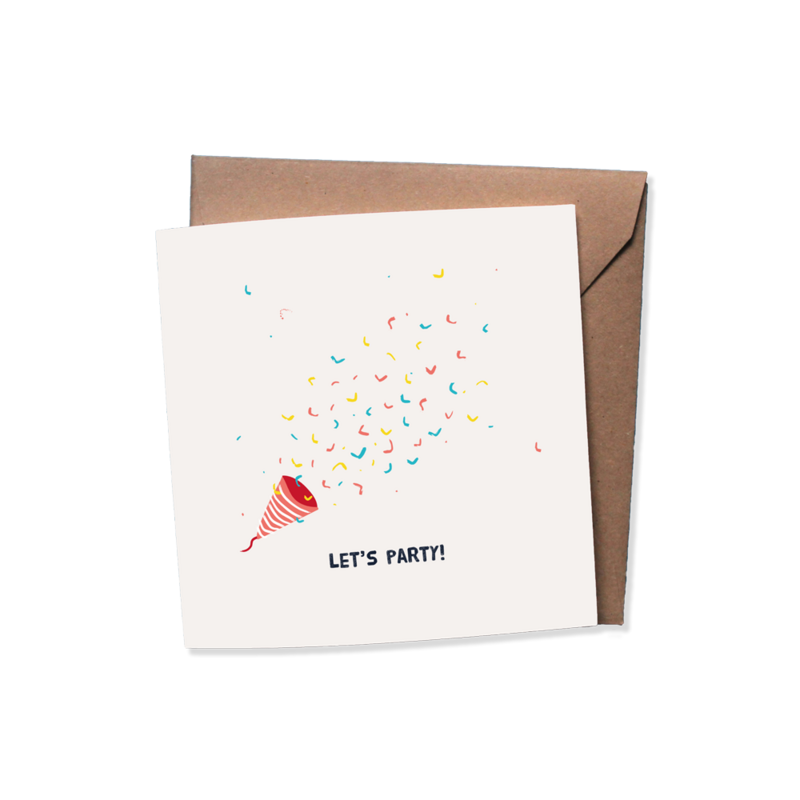 Set of 10 greeting cards with envelope | EVERY MOMENT MIX | birthday - just like that - birth - move | Folded card - matte off-white - heavy quality Biotop paper
