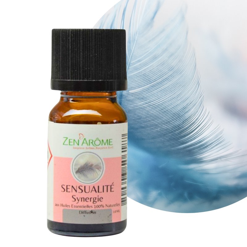 Synergy of essential oils - Sensuality - 10 ml - Use for Diffusion - Packaged in France