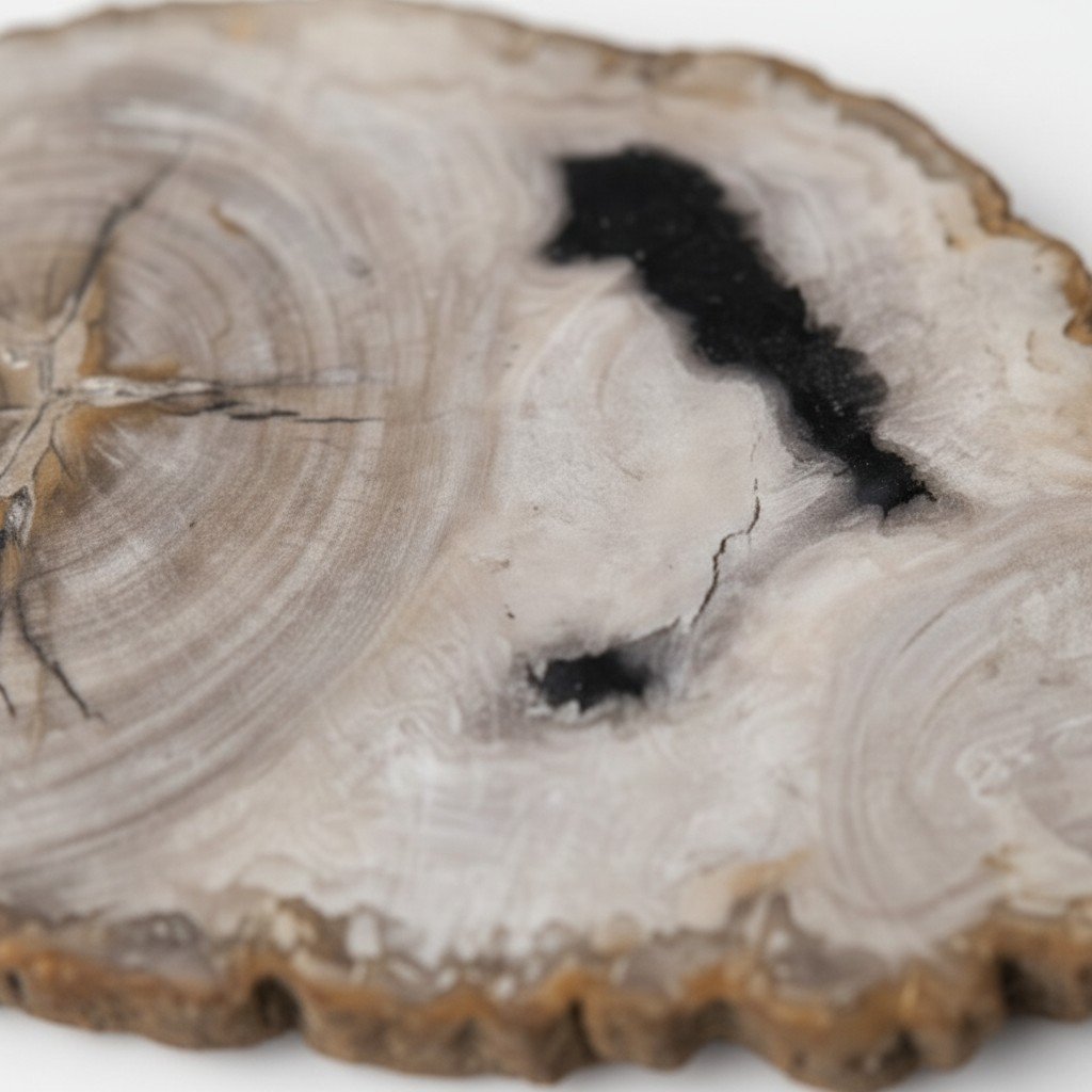 Organic Petrified Wood Tray