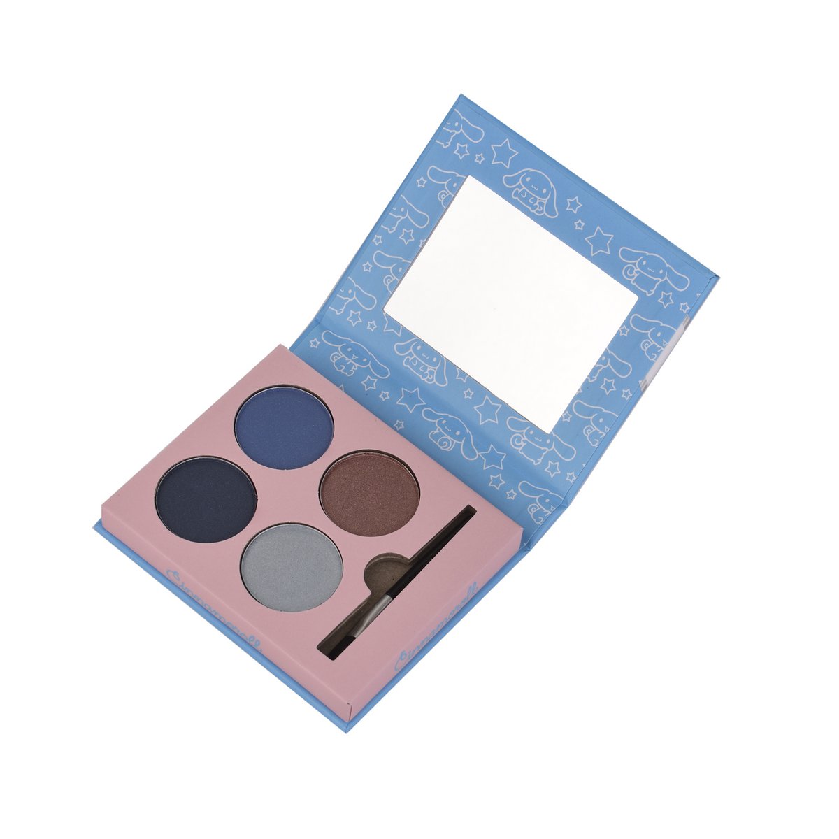 Palette Cinnamoroll di 4 ombretti + pennello e specchio