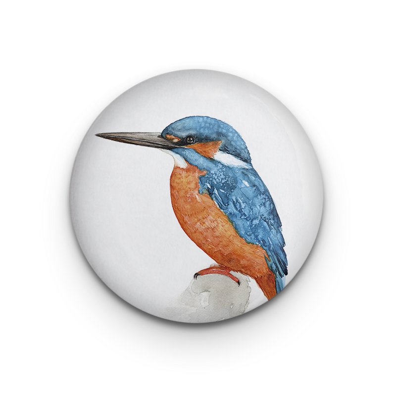 Decorative magnet Kingfisher