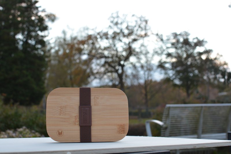 ECO Bamboo Madpakke til at blive blå