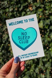 Stampa Riso No Sleep Club menta