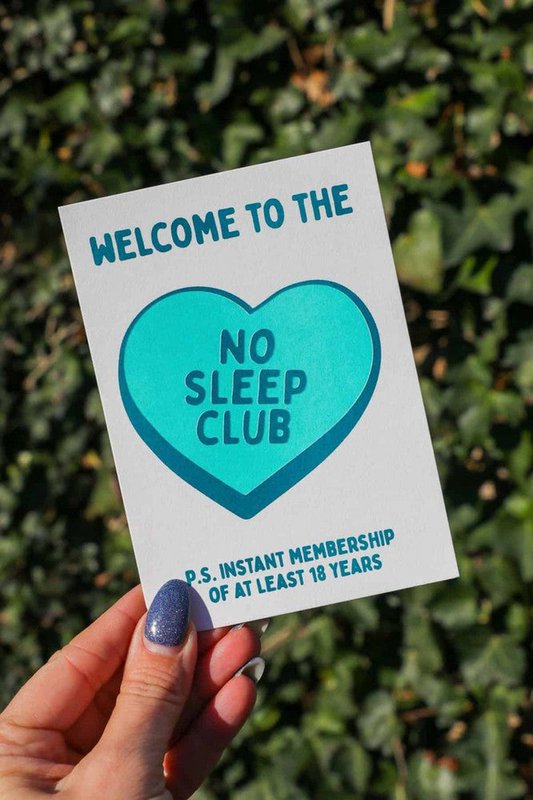 Stampa Riso No Sleep Club menta