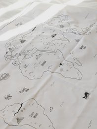 Bomulds verdenskort for børn