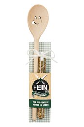 Wooden spoon + spice mix VE 6