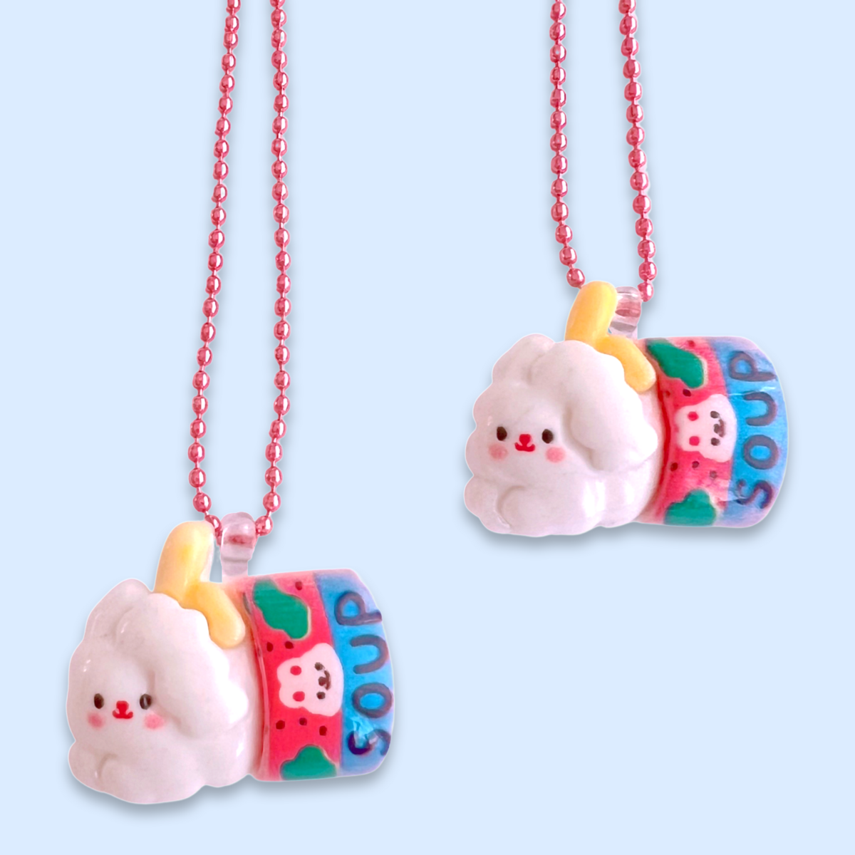 Pop Cutie Gemüsesuppe Hase Halskette
