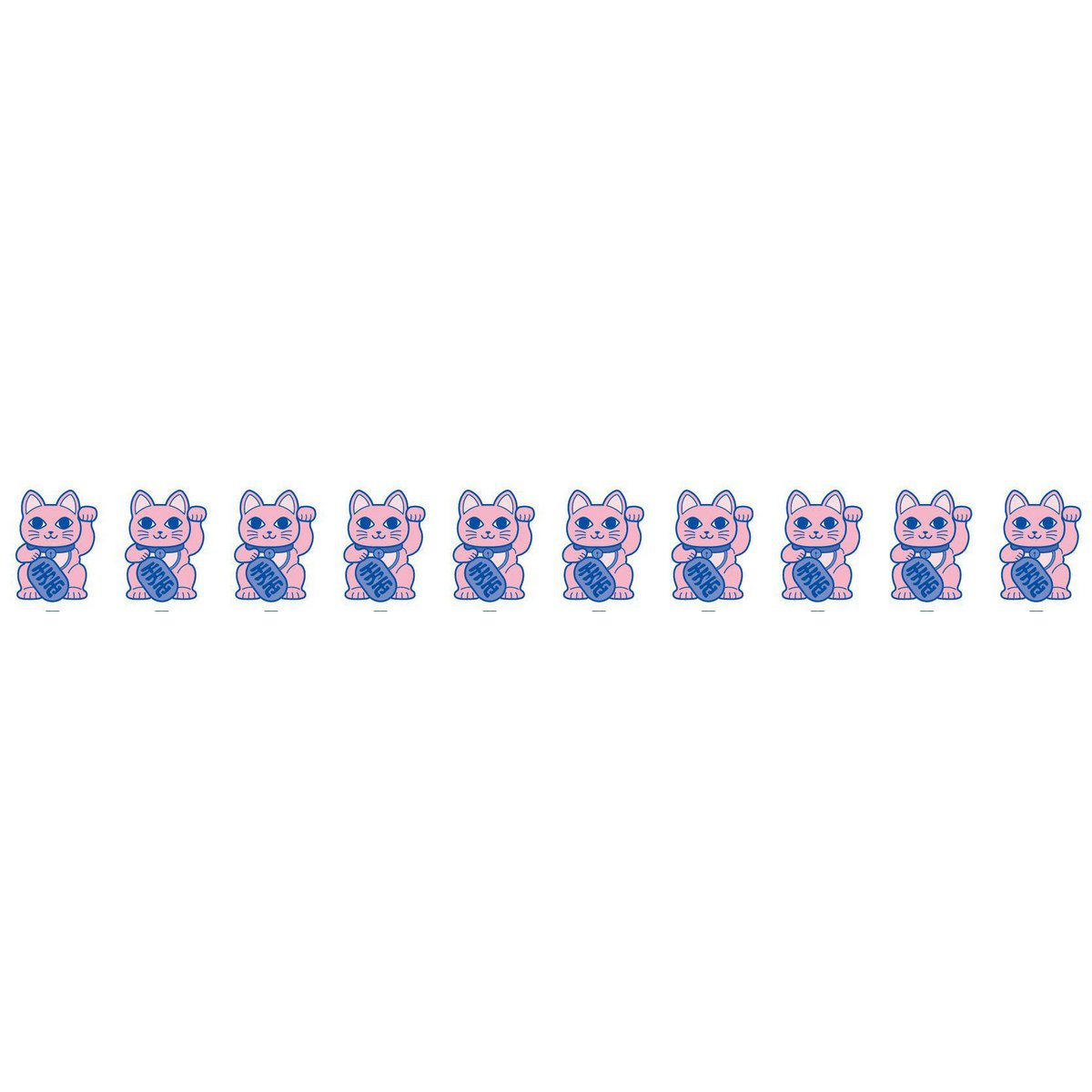 Washi Tape Lucky Cat Maneki Neko