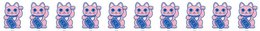 Washi Tape Lucky Cat Maneki Neko