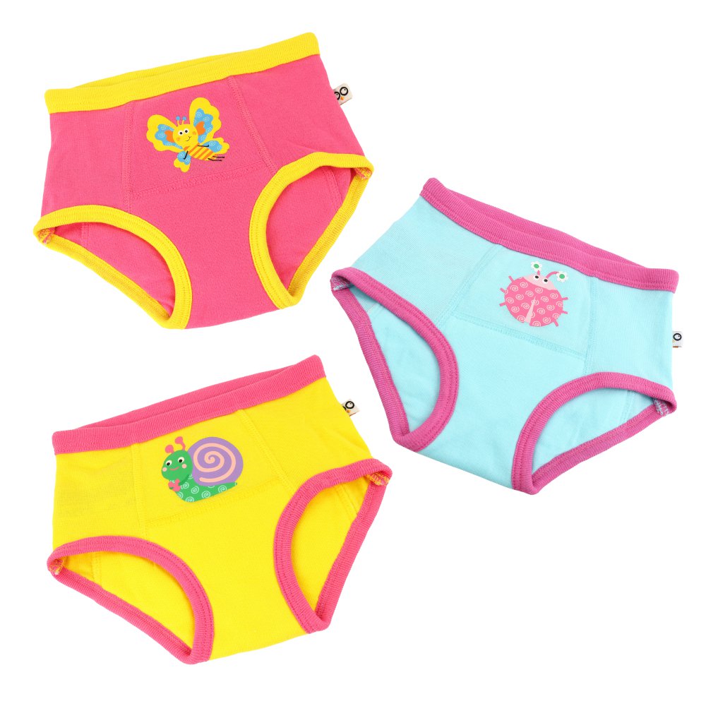 Zoocchini oefenbroekjes fille Créatures de jardin 2-3 ans