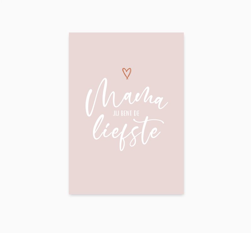 A6 Postkarte || Liebe Mama