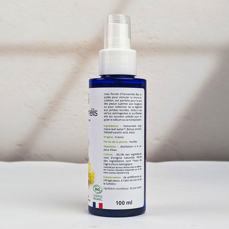 ORGANICZNY HYDROLAT Z HAMAMELISA - WODA KWIATOWA - 100ML