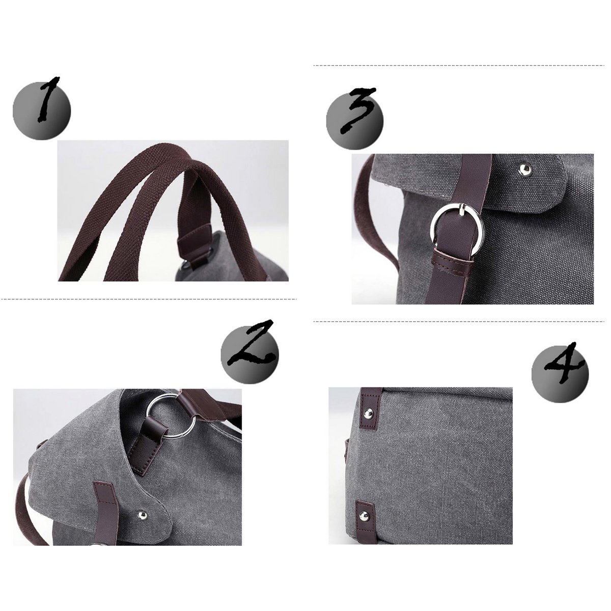 AnBeck Women's Handbag Canvas Shoulder Bag (2 Color Options)