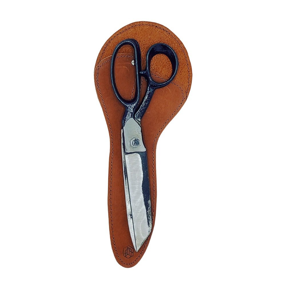 All Purpose scissors with leather sleeve, Brut Homeware