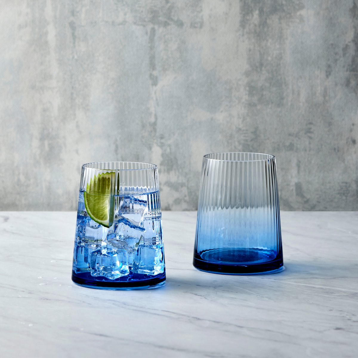 Set of 2 Empire Blue DOF Tumblers