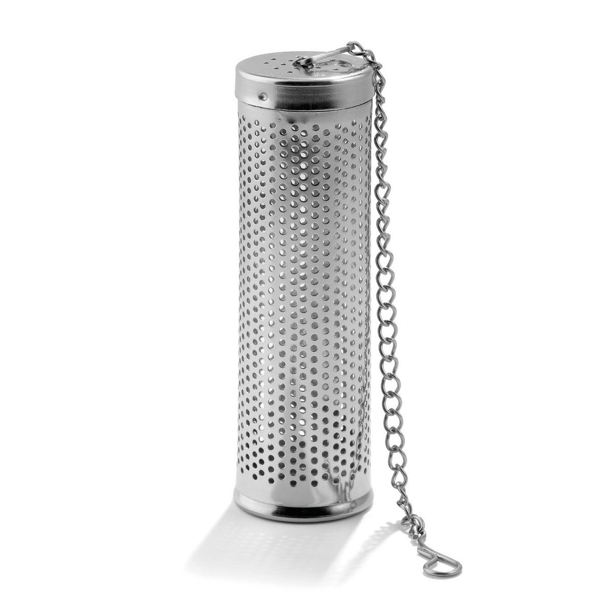 Tea brewer cylinder made of stainless steel for bottles