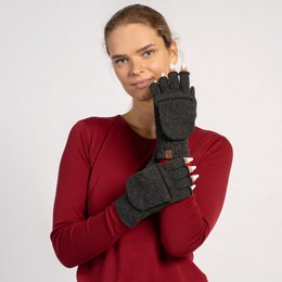 Women's Convertible Gloves Knitted Merino