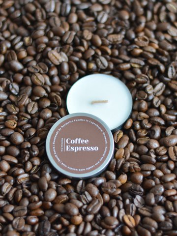 Mini-Duft-Sojakerzen, Espressokaffee