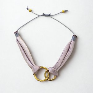 Bohem Silk Sommerarmband mit Kreisen
