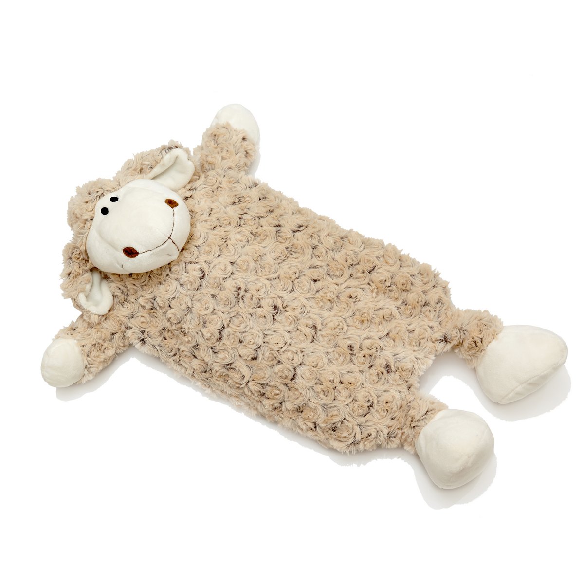 Pluche schaap voor grote warmwaterkruik 55 cm