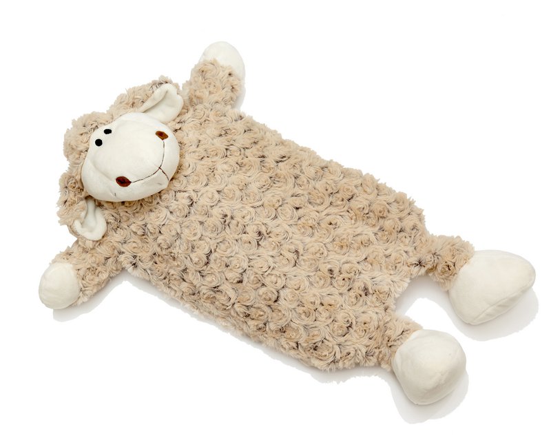 Pecorella in peluche per borsa dell'acqua calda grande 55 cm