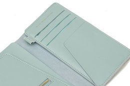 Stitch Travel Wallet - Mint