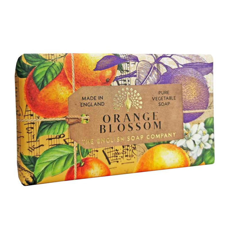 ENGLISH SOAP C° 190g zeep - Orange Blossom
