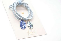 Haarelastiekjes Armband - Bloemen