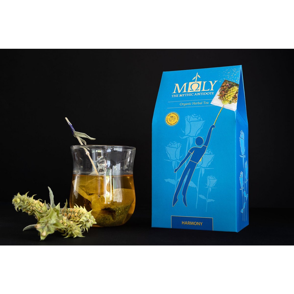 MΩLY "Harmony" – Té de hierbas con tallo de hierbas naturales