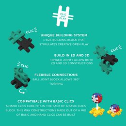 Nano Clics - Creative Builders - 125pcs