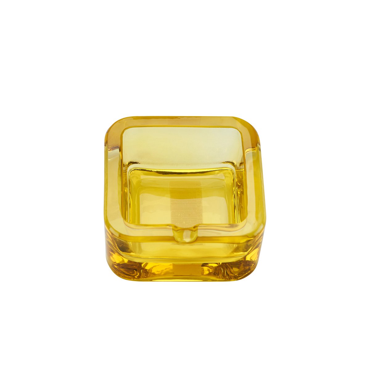 Cenicero de cristal 7,3*7,3cm-DL12