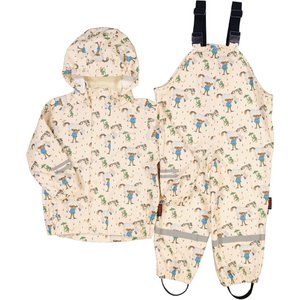 Regenset Pippi Langstrumpf Beige