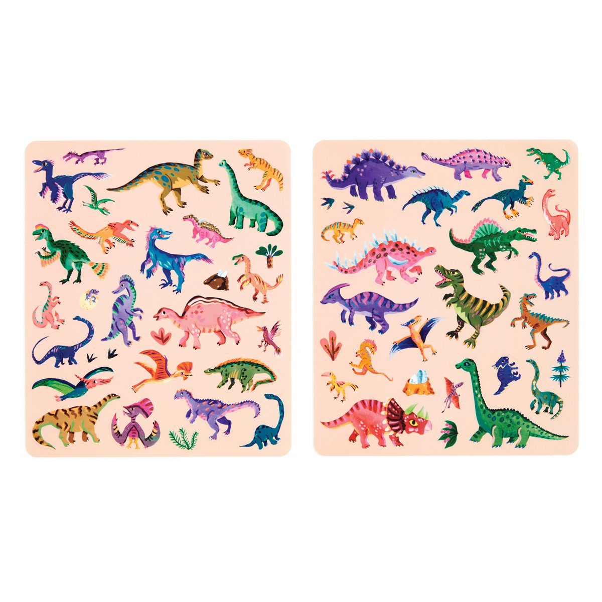 Herbruikbare Stickers - Dinosauruspark