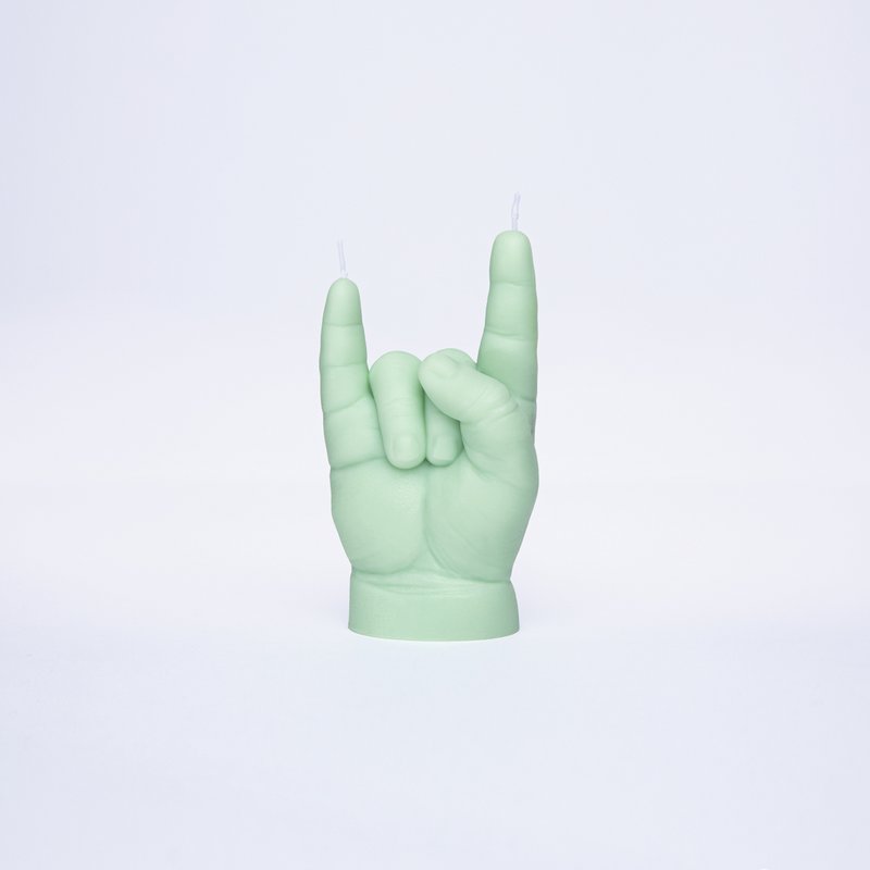 Baby YOU ROCK Candle Green